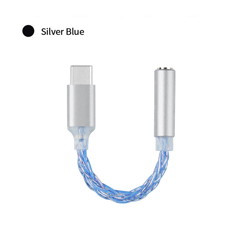 JCALLY JM6 Type-C to 3.5mm Digital Audio Adapter with CX31993 DAC with Premium Cable and Connector Construction