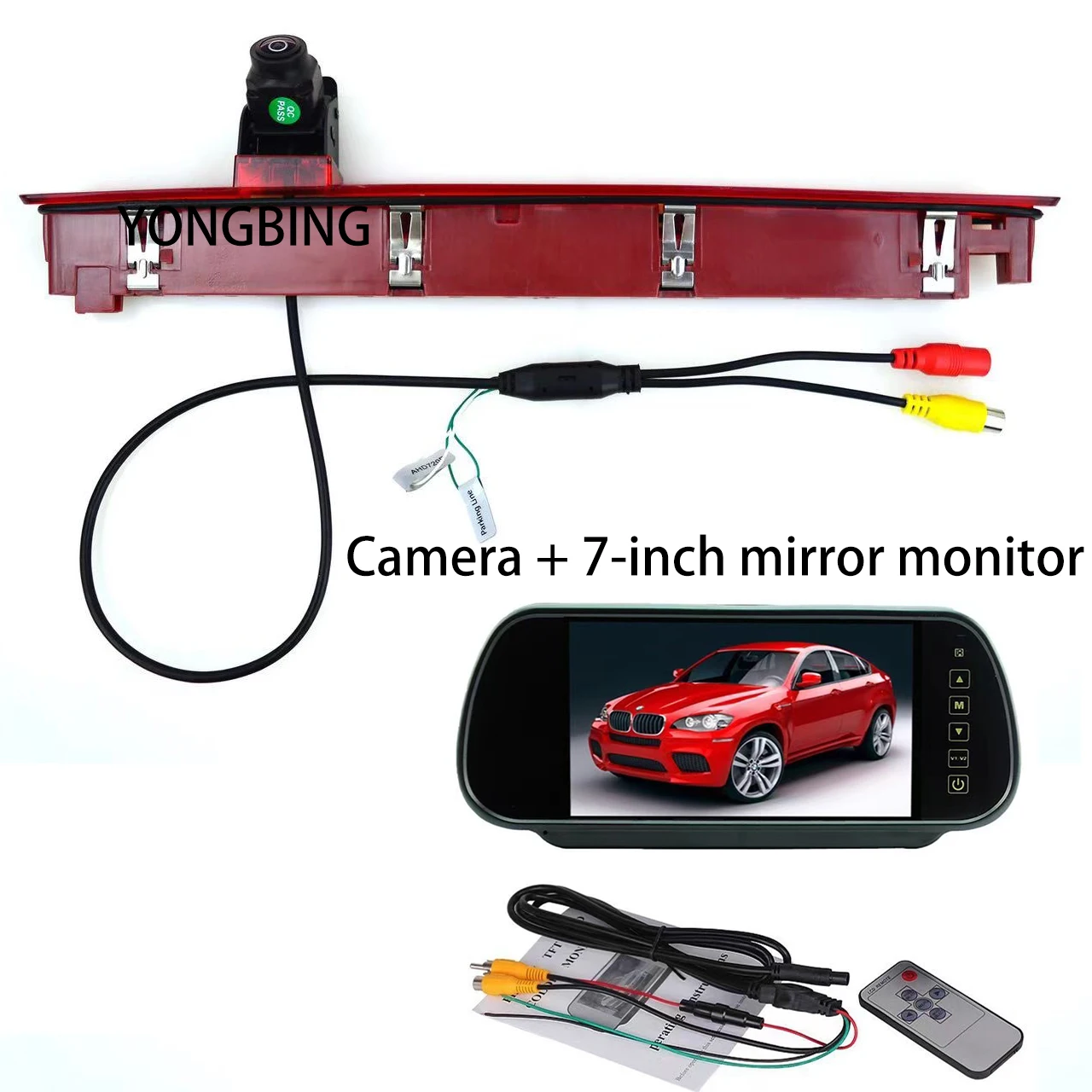 

Brake light rearview camera for Public Transport t6 & T6.1(rear elevator doors) reverse camera rearview mirror monitoring kit