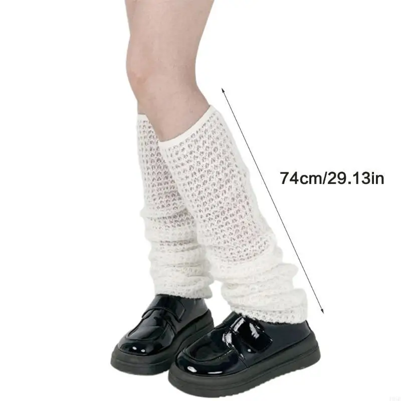 195E الجوف الفطائر متماسكة تدفئة الساق الشارع الشهير للنساء الجمالية مترهل فضفاض الساق يغطي جوارب طويلة الشارع الشهير #6