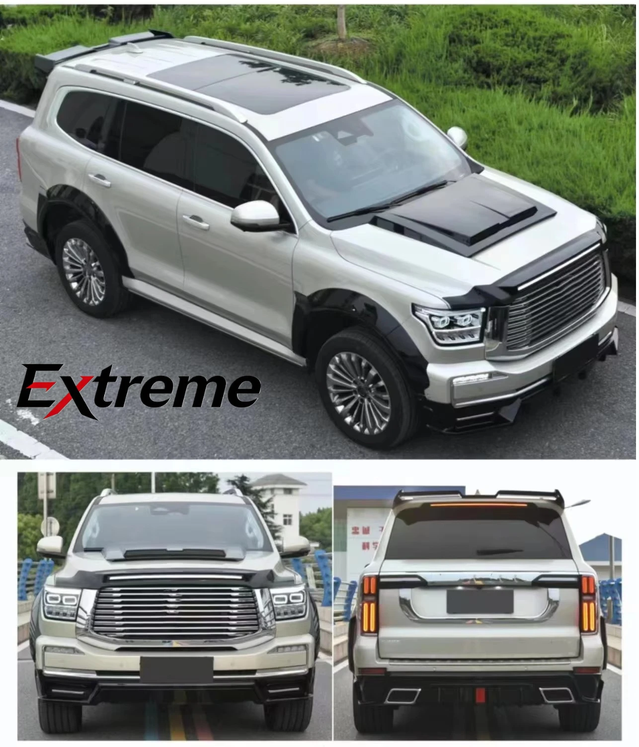 High-quality Modified Aluminum Alloy Body Kit with Painted Wide-body Kit Full Set for Great Wall Wey Tank 500