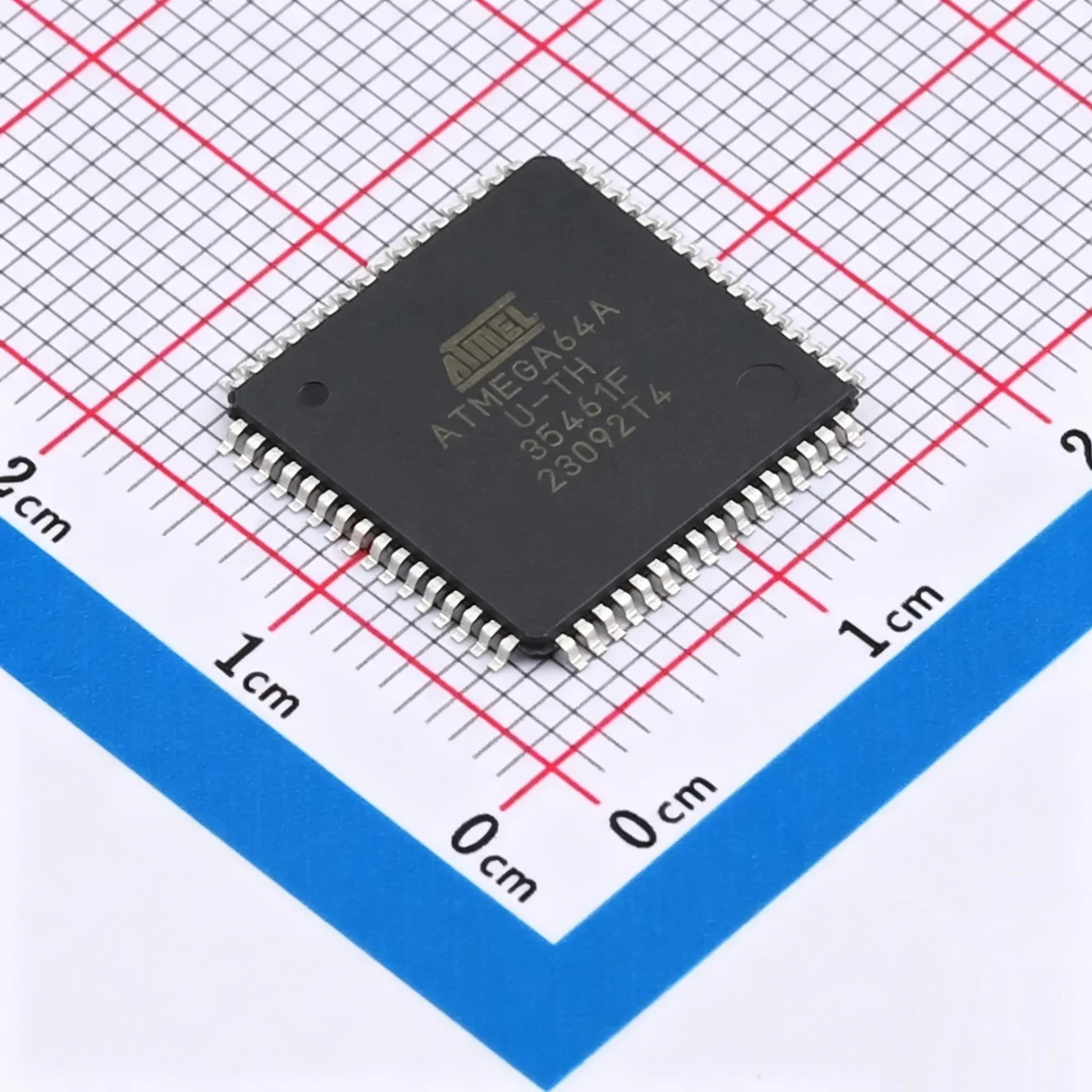 (1/10/30PCS) 100% New ATMEGA64A-AU ATMEGA64L-8AU ATMEGA64-16AU ATMEGA128 QFP-64