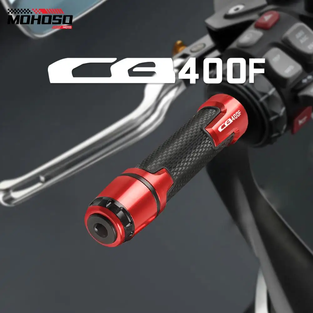 

For Honda CB400F CB 400F CB 400 F 2013 2014 2015 2016 2017 2018 Motorcycle Antiskid Handlebar Grips Plug Slider Handle Bar Ends
