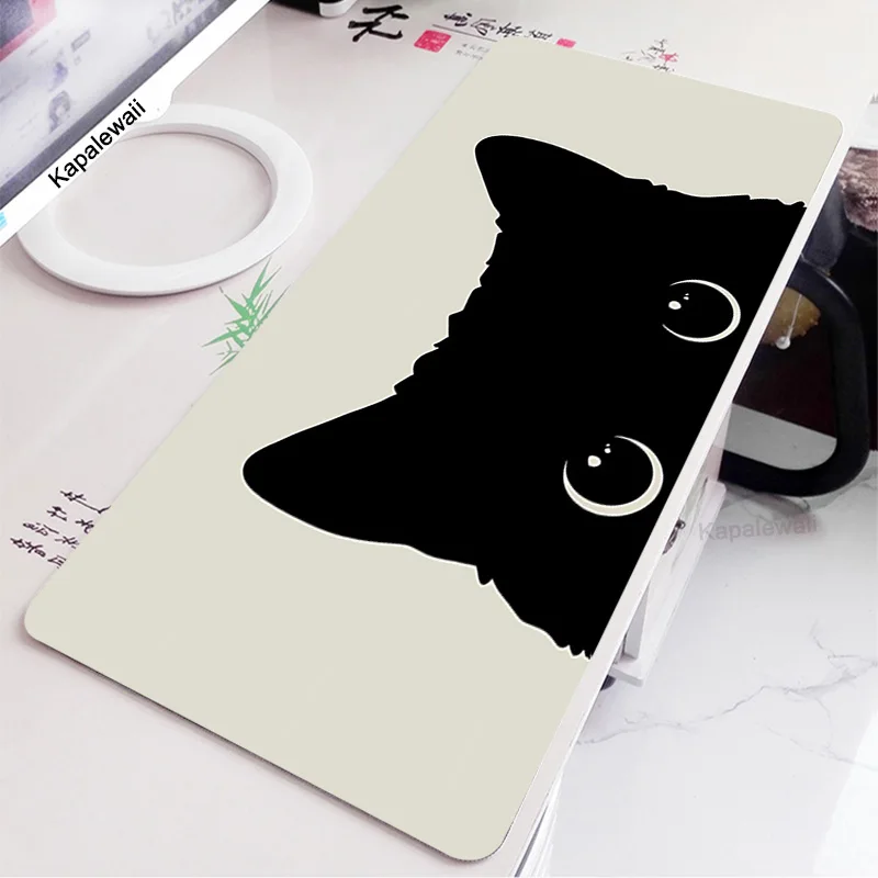 

Mouse Pads Cute Cat Computer Mousepad Gamer Company Desk Pad 100x50cm Large Kawaii Mausepads Office Mouse Mat XXL Big Table Mats