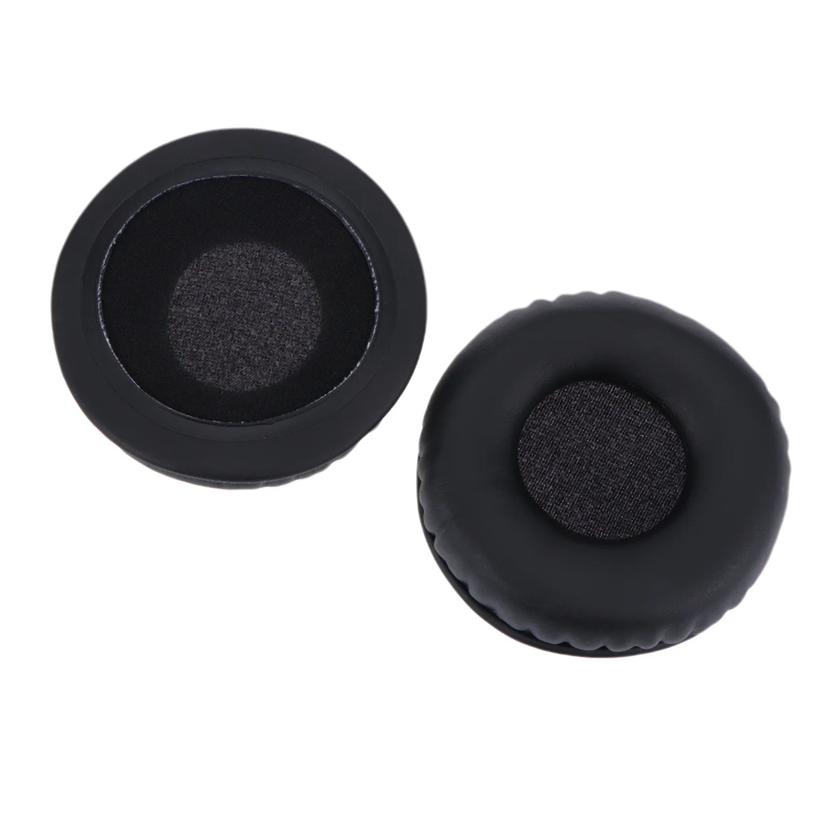 

1 Pair Black Pu Ear Pads 75Mm Outer 32Mm Inner 17Mm Thick For K518 K518Dj K518Le Mdr- Headphone Replacement Ear