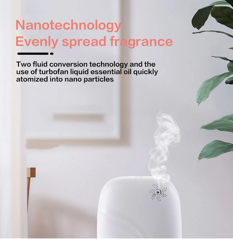 Diffuser Thuis Aromatherapie Essentiële Olie Hotel Lobby Diffuser Automatische Geur Machine Diffuser Essentiële Oliën Luchtbevochtiger