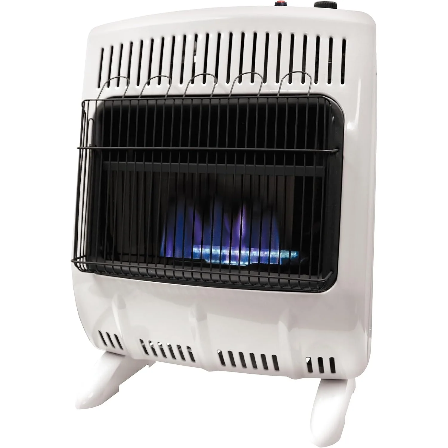 20,000 BTU Vent Free Blue Flame Dual Fuel Natural Gas and Propane Heater For Cold Rooms, Additions, Sun Rooms & Cabins