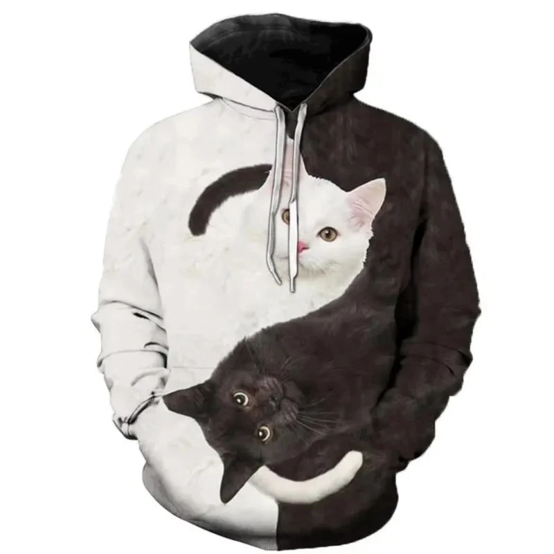 Fashionable 3D Printed Hoodie Haracha Clothing Trendy Pullover Casual Streetwear New Loose Jacket