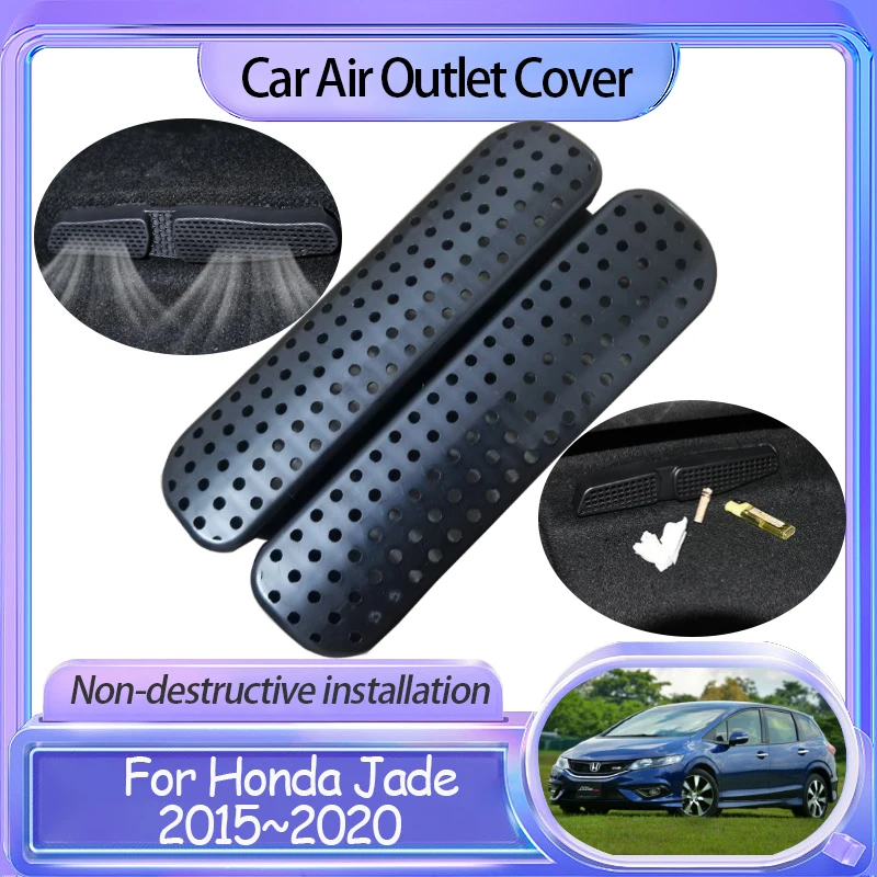 

Car Air Conditioner Outlet Cover for Honda Jade FR4 FR5 2015 2016 2017 2018 2019 2020 Under Seat Anti-Clogging Vent Accessories