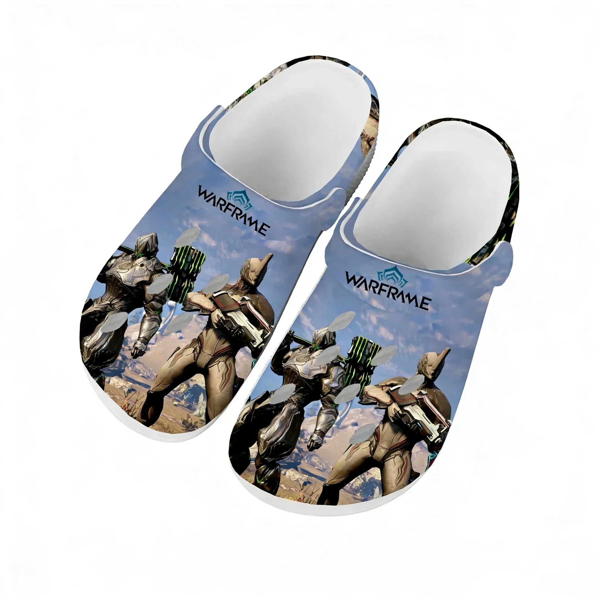 Warframe Water Shoes Mens Womens High Quality Fashion Home Garden Clogs Customizd Sandals Beach Breathable Hole Slippers