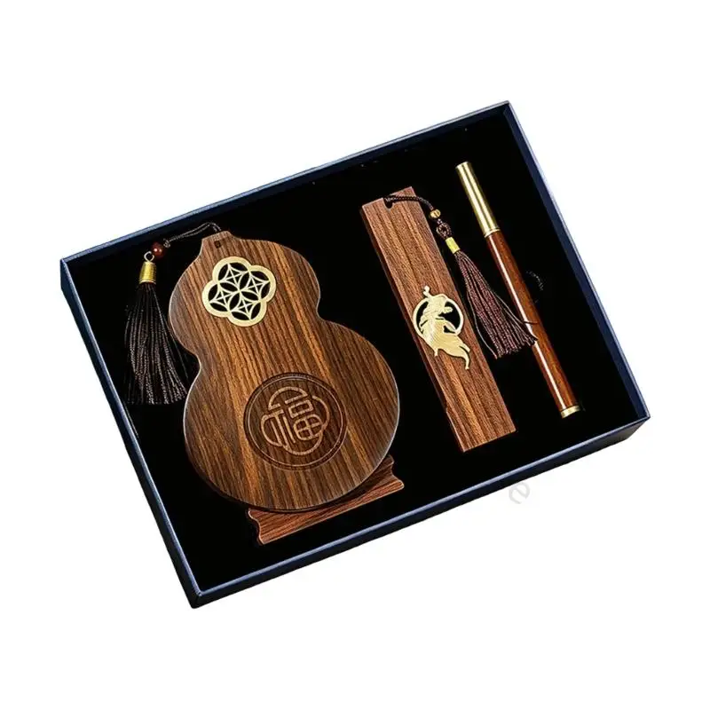 96BA Pen Stand Gift Set with Page Marker and Pen for Desk Decoration
