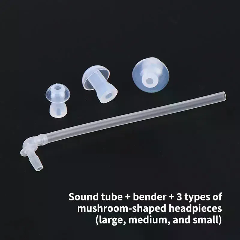 20Pcs Hearing Aid Ear Tips Silicone Earplug Domes For BTE,ITE And Pocket Hearing Aids Ear Bud Replacements