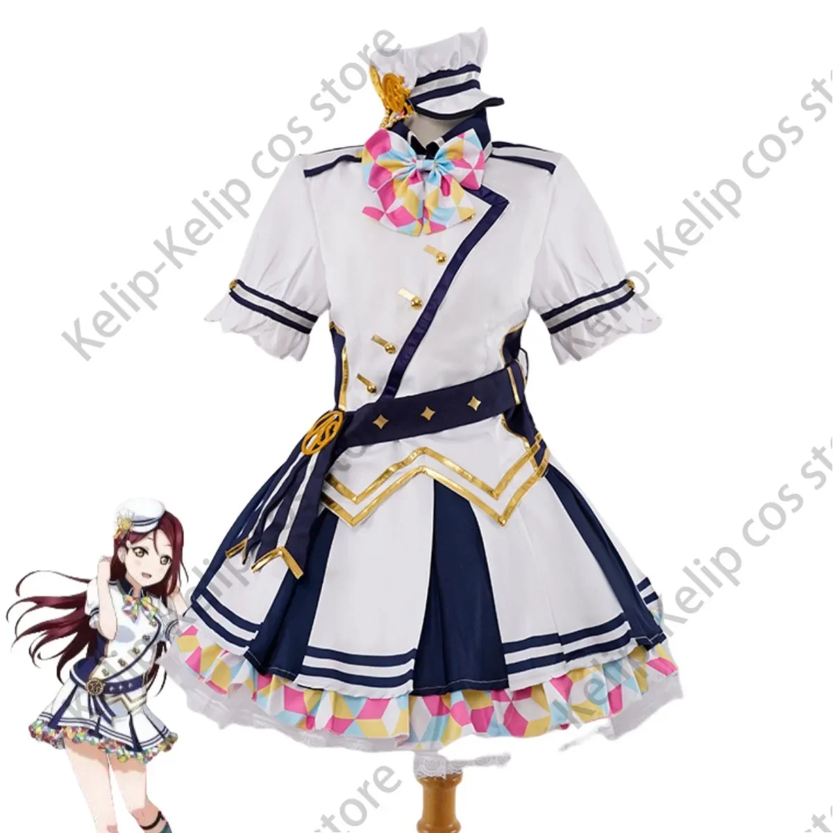 Lovelive!“School Idool Serie Honoka Kousaka Kotori Minami Sonoda Umi Cosplay Kostuum Thank Festival Jubileum Μs Aqours Pak