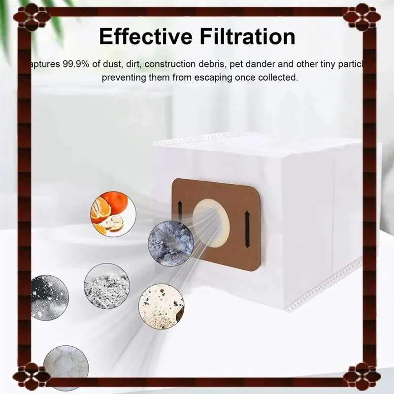 أكياس الغبار البديلة للتسليم لمدة 24 ساعة لـ Atrix Ergo حقيبة الظهر فراغ 8 كوارت استبدال جزء VACBP1 VACBP36V VACBPAI أجزاء المكنسة