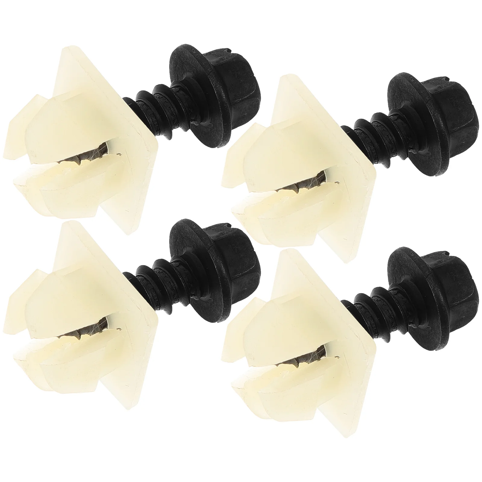 Car License Plate Screws Accessories Mount Kit Set Place Fixing Clips Steel Mounting for