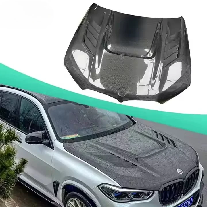 

For BMW X5M F95 X6M F96 X5 G05 X6 G06 AE Style Carbon Fiber Car Accessories Bonnet Hood Engine Cover