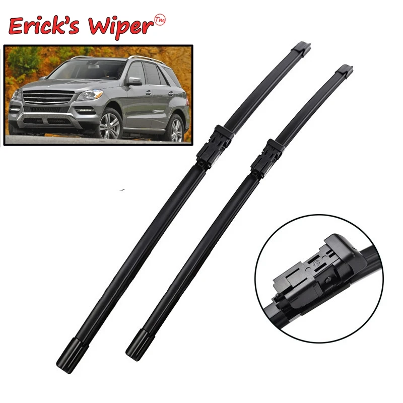 Erick's Wiper LHD 메르세데스-벤츠 M ML GLE 클래스 W166 X166 용 앞 유리 와이퍼 블레이드 앞 유리 앞 유리 창 레인 브러시 26
