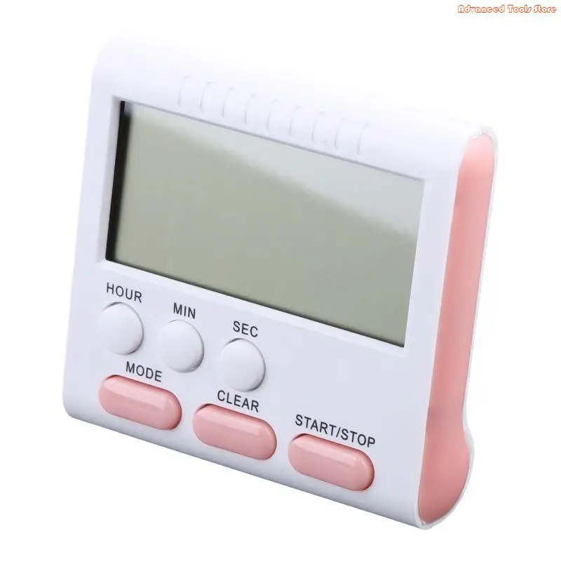 Multi-Function Electronic Timer Strong Magnet Digital Timers Big LCD Display W91B