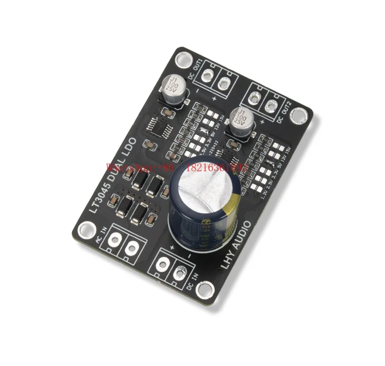 

Двухканальный преобразователь напряжения LT3045, улучшенная точность генерации сигнала DAC