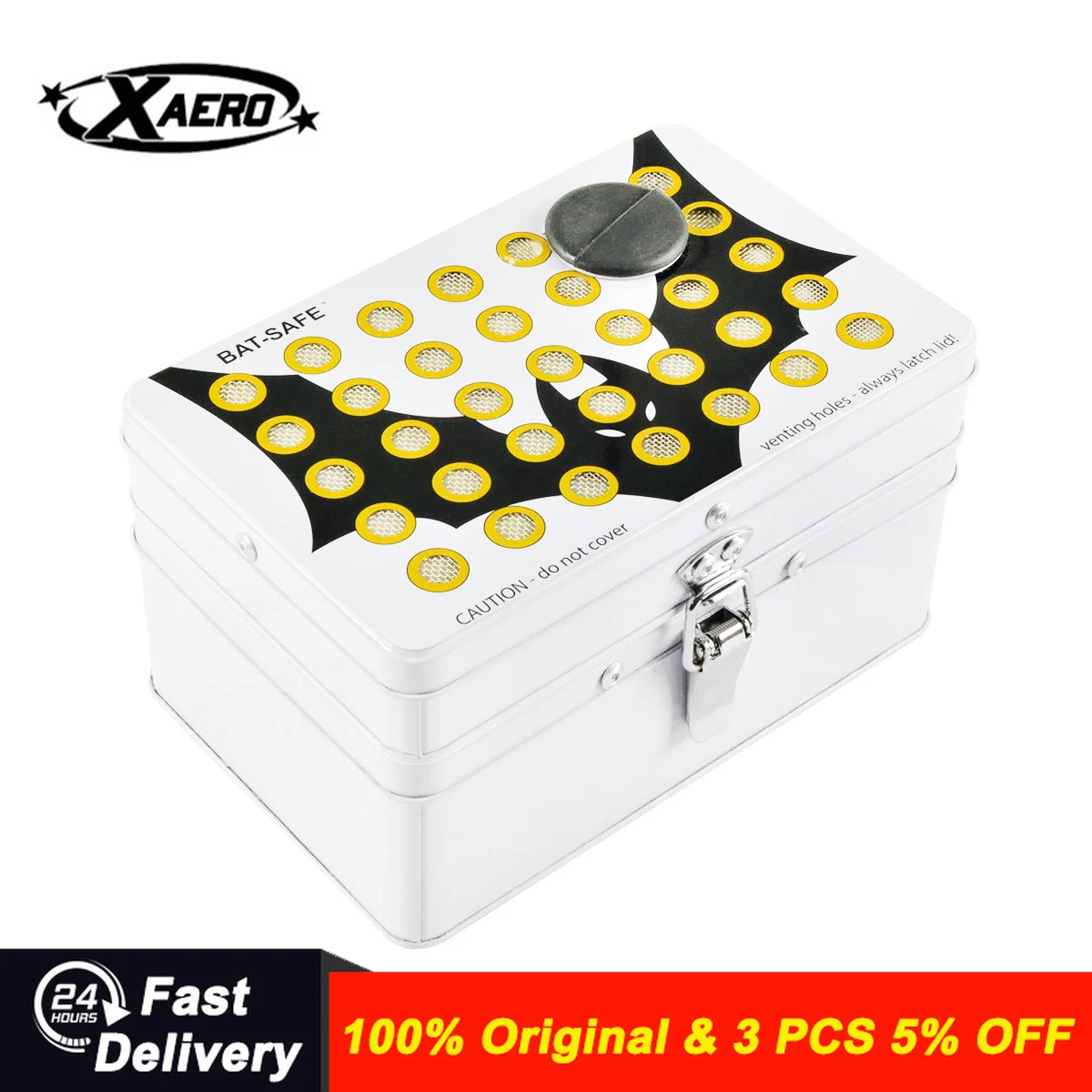 Small Size BAT-SAFE LIPO BOX Lithium Battery Explosion Proof Safe Fireproof Container for RC Drone Airplane Model Battery