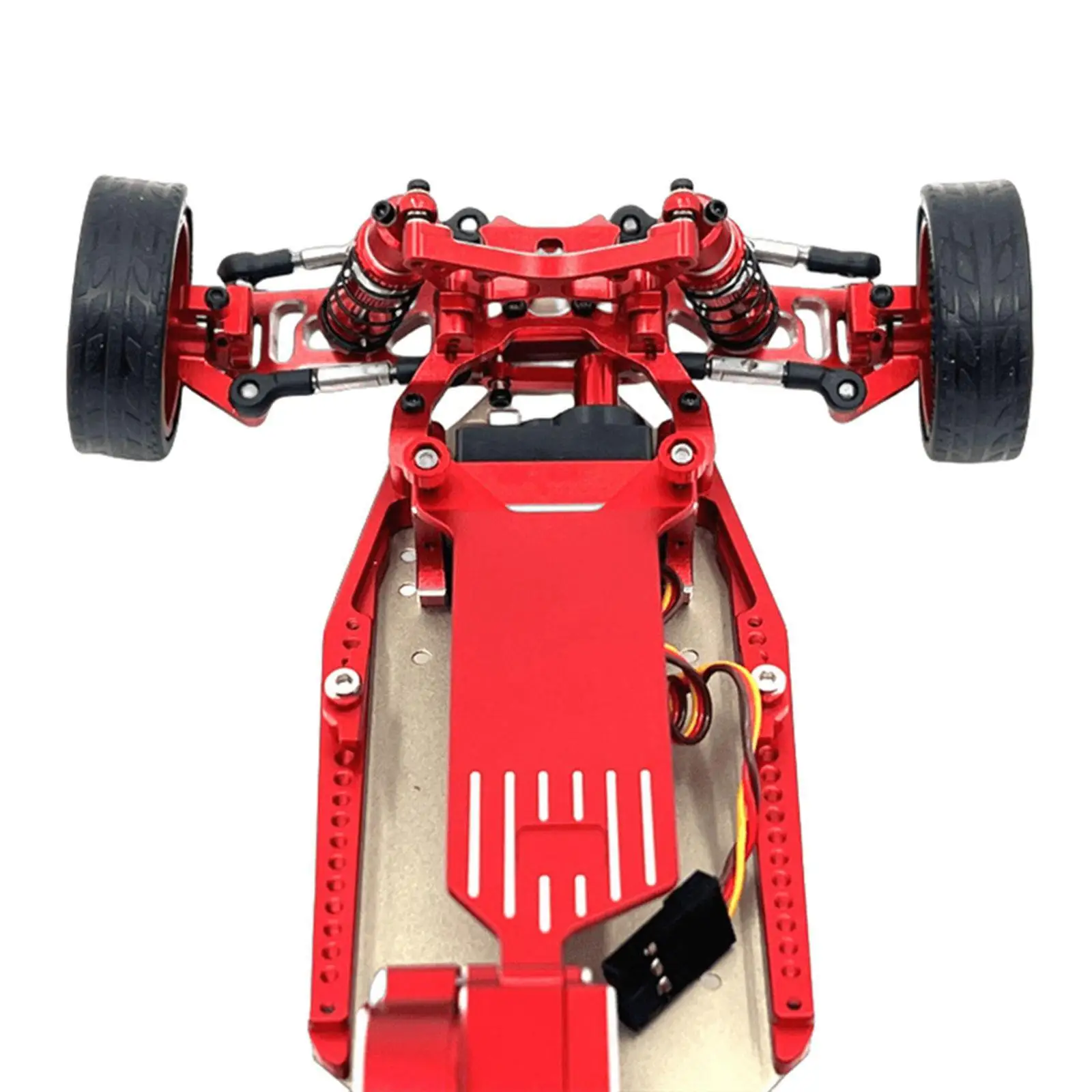 

RC Car Chassis Frame Spare Parts Accessory Professional Aluminum Carbon for 1/24 Micro-b Rc Cars