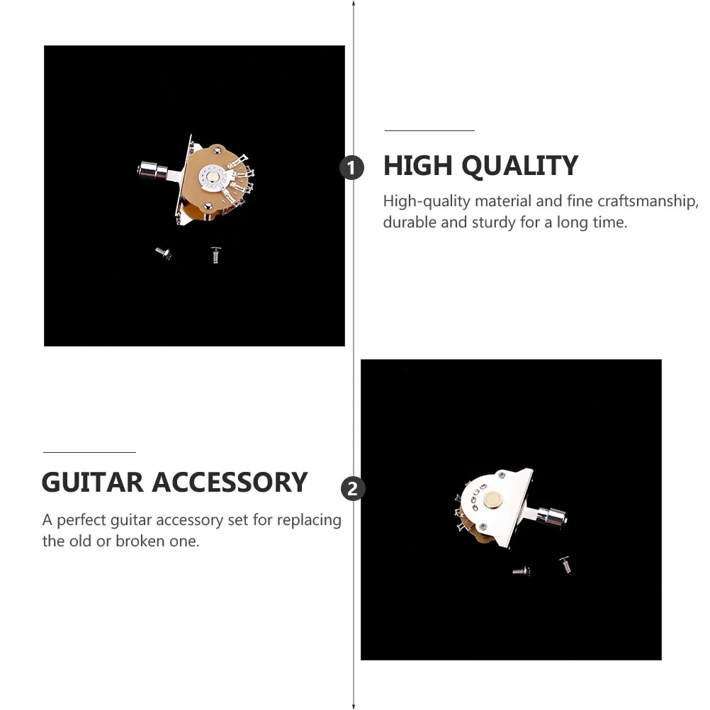 

1 Set 3-Way Lever Replacement Switch Cap Three Way Pickup Accessories Part Pickup Lever Guitar Supplies For Guitar Lovers Gift