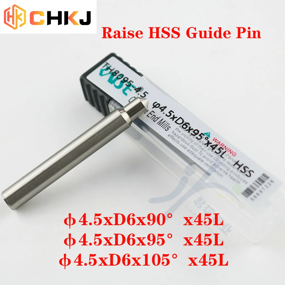 CHKJ 90/95/105 Degree RAISE Tracer Point Key Cutting Copy Making Machine Guide Pin Locksmith Tools Bits Probe For Milling Cutter