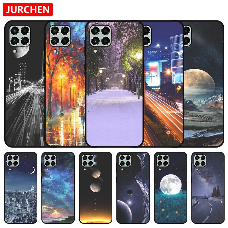 Funda de silicona para Samsung Galaxy M33, carcasa de TPU con bonito diseño de gato y perro, para Samsung Galaxy M 33 5G SM-M336B M336BU M336K
