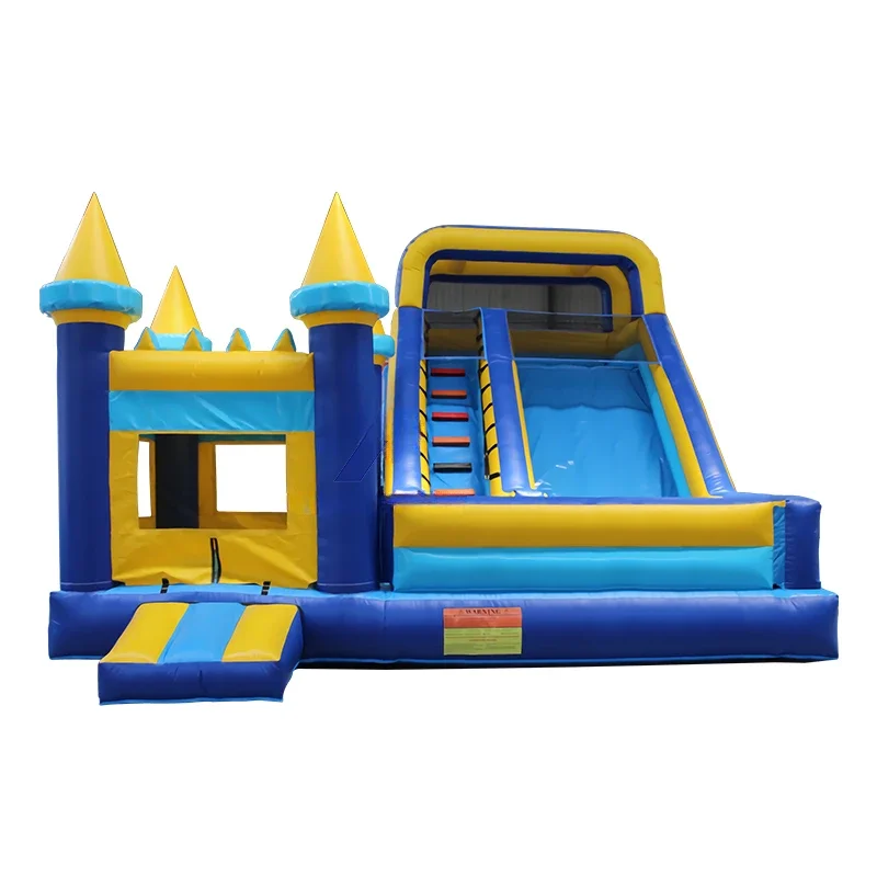 Trampoline Slide Combination Commercial Inflatable Trampoline Inflatable Bounce Castle Children's Jump Bounce House Party Rental