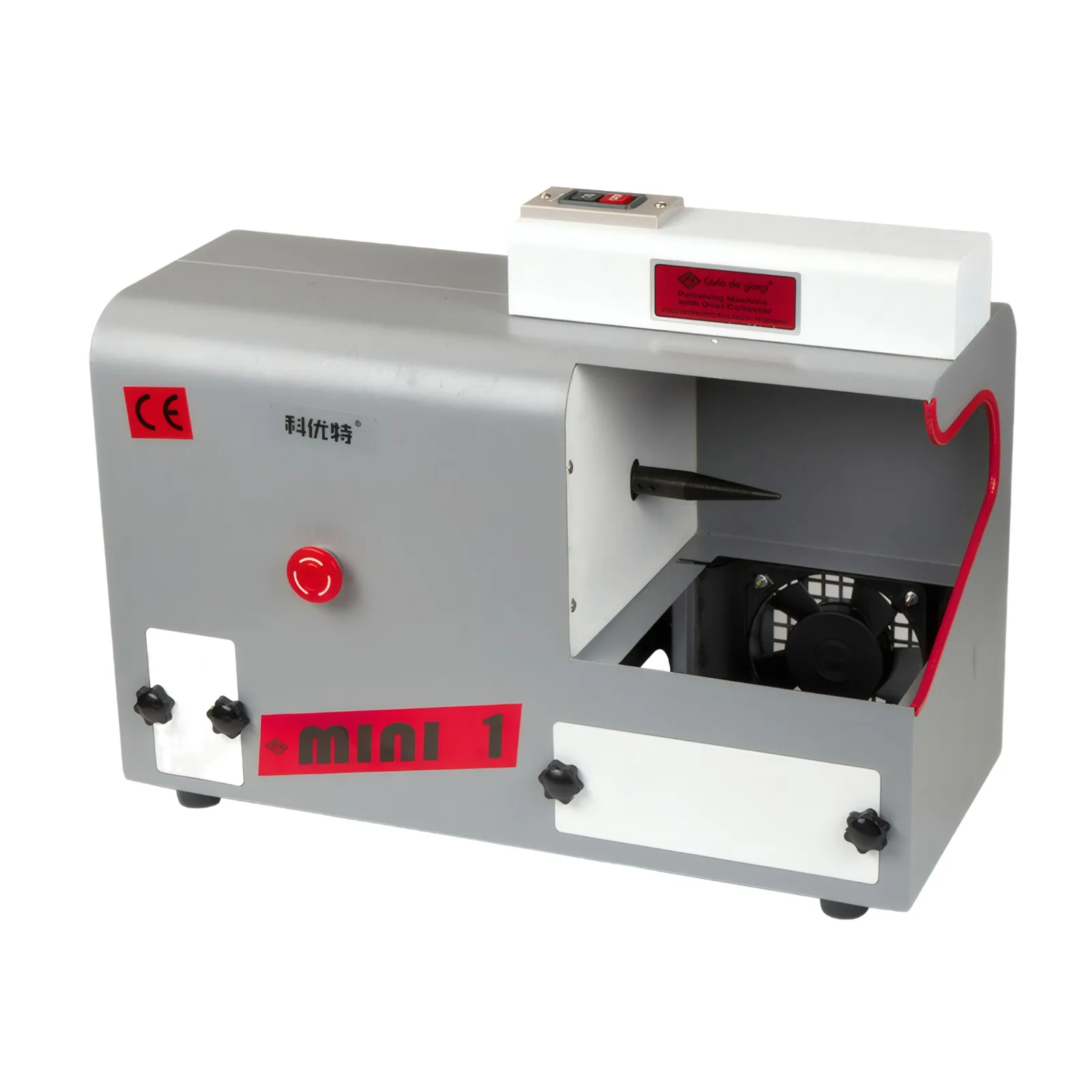 MINI 1 Desktop grinding machine Cloth wheel polisher Vacuuming mirror polishing machine Jewelry Equipment Gold Tools AC220V/110V