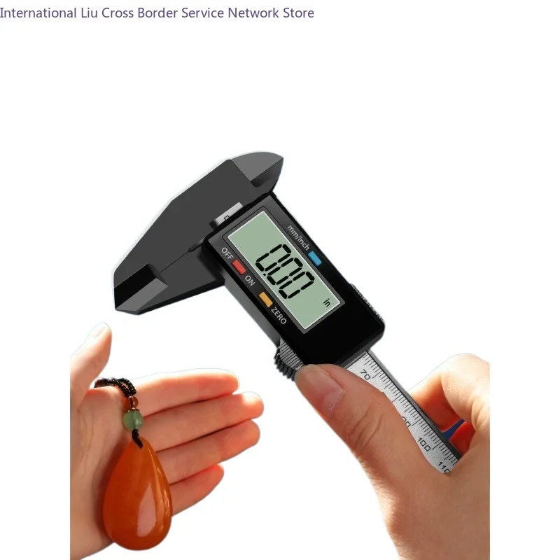 Vernier Caliper Digital Display Electronic High-precision Jade Bracelet Digital Size Measurement Special Ruler