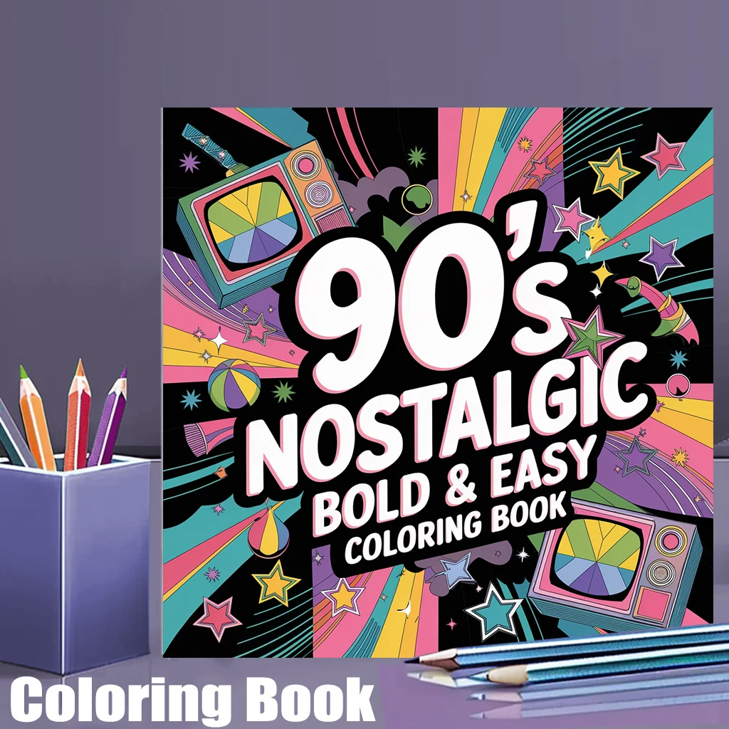 

28 Pages Dreamy Window Coloring Book for Adult Stress Reduction | Colouring Book for Stress Relief and Mood Reduction Valentine