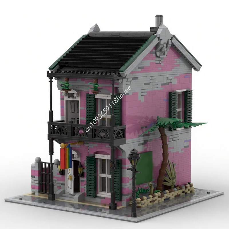 3636 Uds. MOC Capote House modelo de construcción Modular bloques idea niños ladrillo educación juguetes de cumpleaños regalos de navidad
