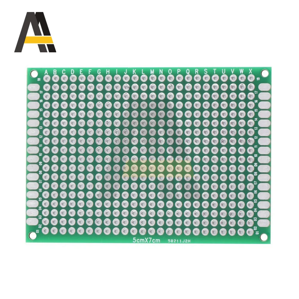 1pcs PCB Double-sided 2x8 3x7 4x6 5x7 Breadboard 5x7 6x6 Single-sided Breadboard Tin Plated Universal Board