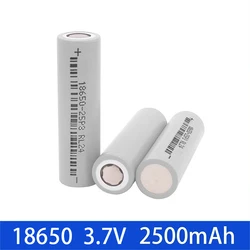 Original 18650 Lithium Battery 3.7 V Volt 2500mah 18650 Rechargeable Battery Li-ion Lithium Batteries For Power Bank Torch