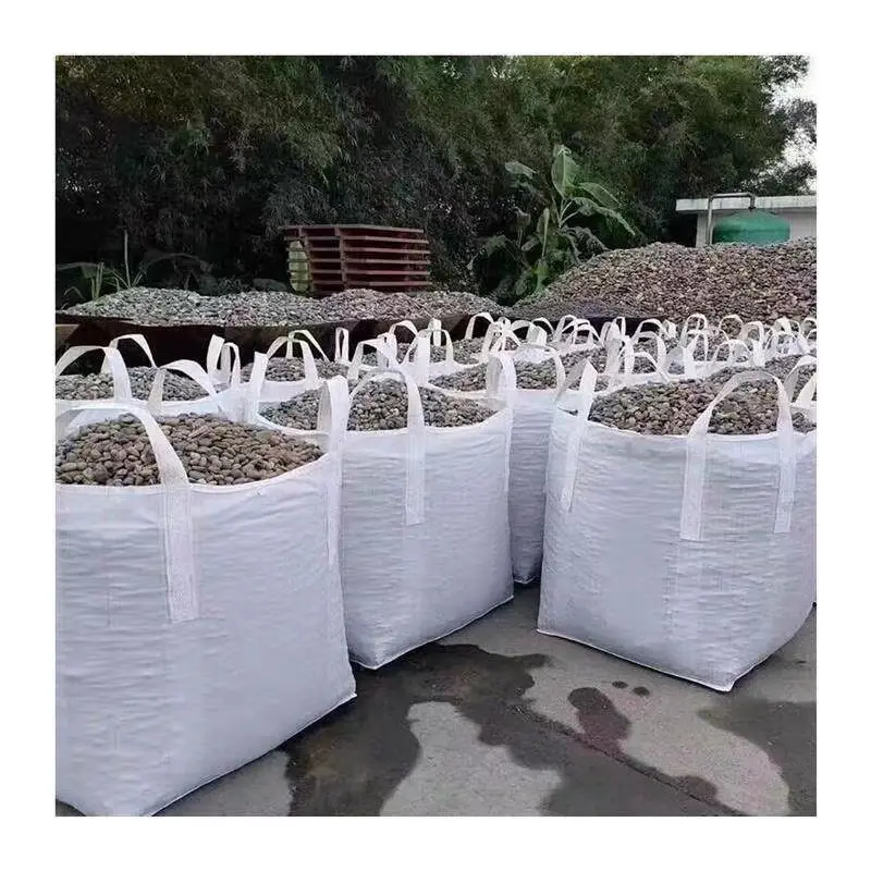 1Ton 1.5Ton 2Ton Single Cross Combined Loops Bulk Jumbo Bag High Strength Anti Corrosion Quartz Slag Raw Sack
