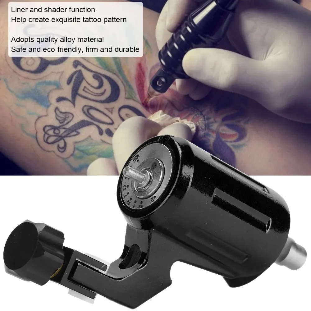 

Tattoo Motor Gun Professional Portable Adjustable Strong Motor Tattoo Machine RCA Interface Permanent Tattoo Device for Body Art