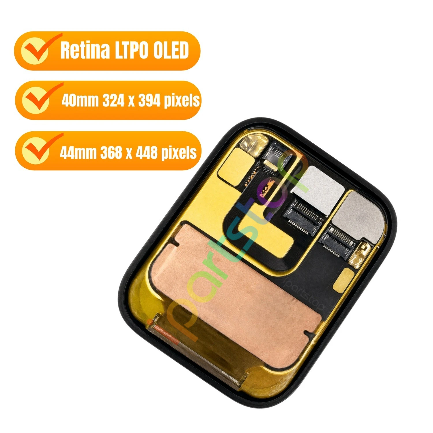 iParts Replacement OLED Display for Apple Watch Series 6 S6 40mm 44mm A2294 A2292 A2293 A2375 A2376 Retina LCD Screen Touch OEM