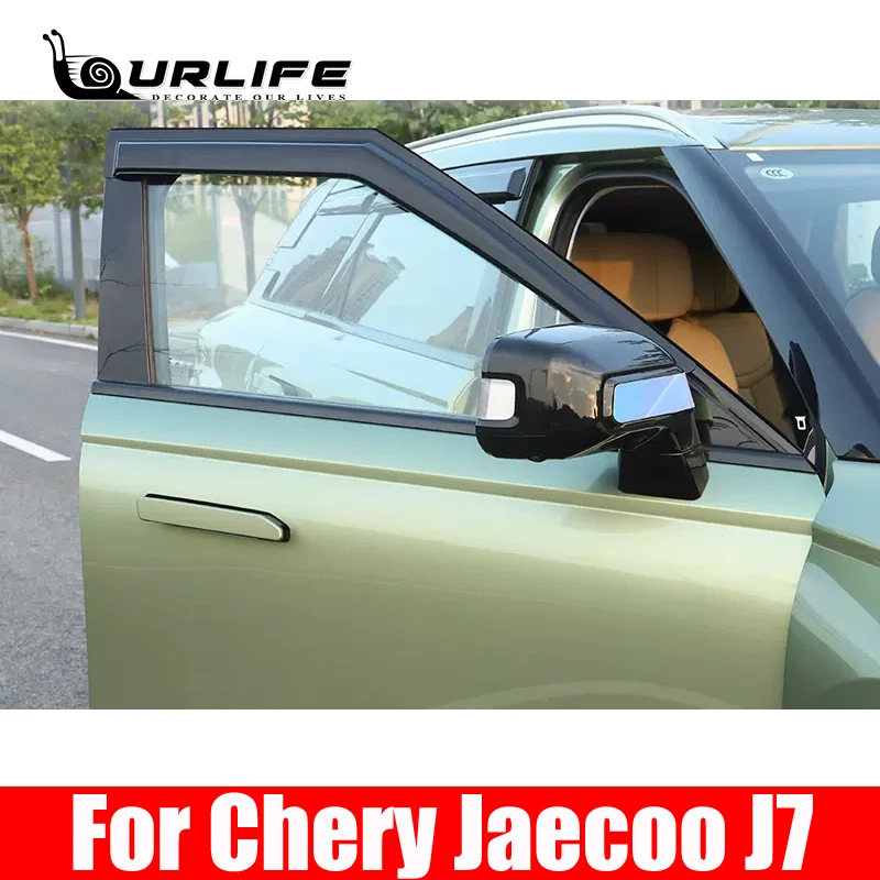 

For Chery Jaecoo J7 2024 2025 Window Visor Awnings Shelters Vent Shades Sun Rain Deflector Guard Auto Accessories