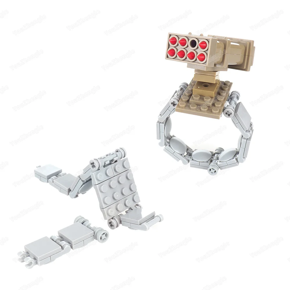 手で着用する デバイス発射 シングルショット ブロック組み立て MOC フィギュア 武器装備 戦闘シーン モデル ギフト 男の子 おもちゃ