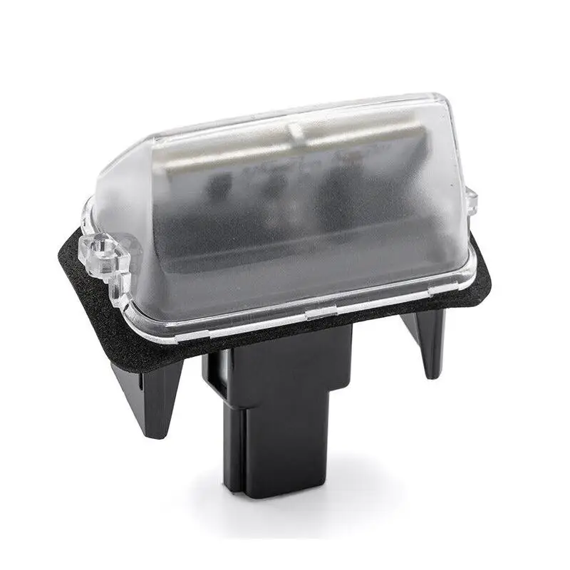 1 Pair Car Rear LED License Number Plate Light 12V Fit For Toyota GR Yaris Corolla E210 Touring Sports Yaris XP21 2022 2021 2020