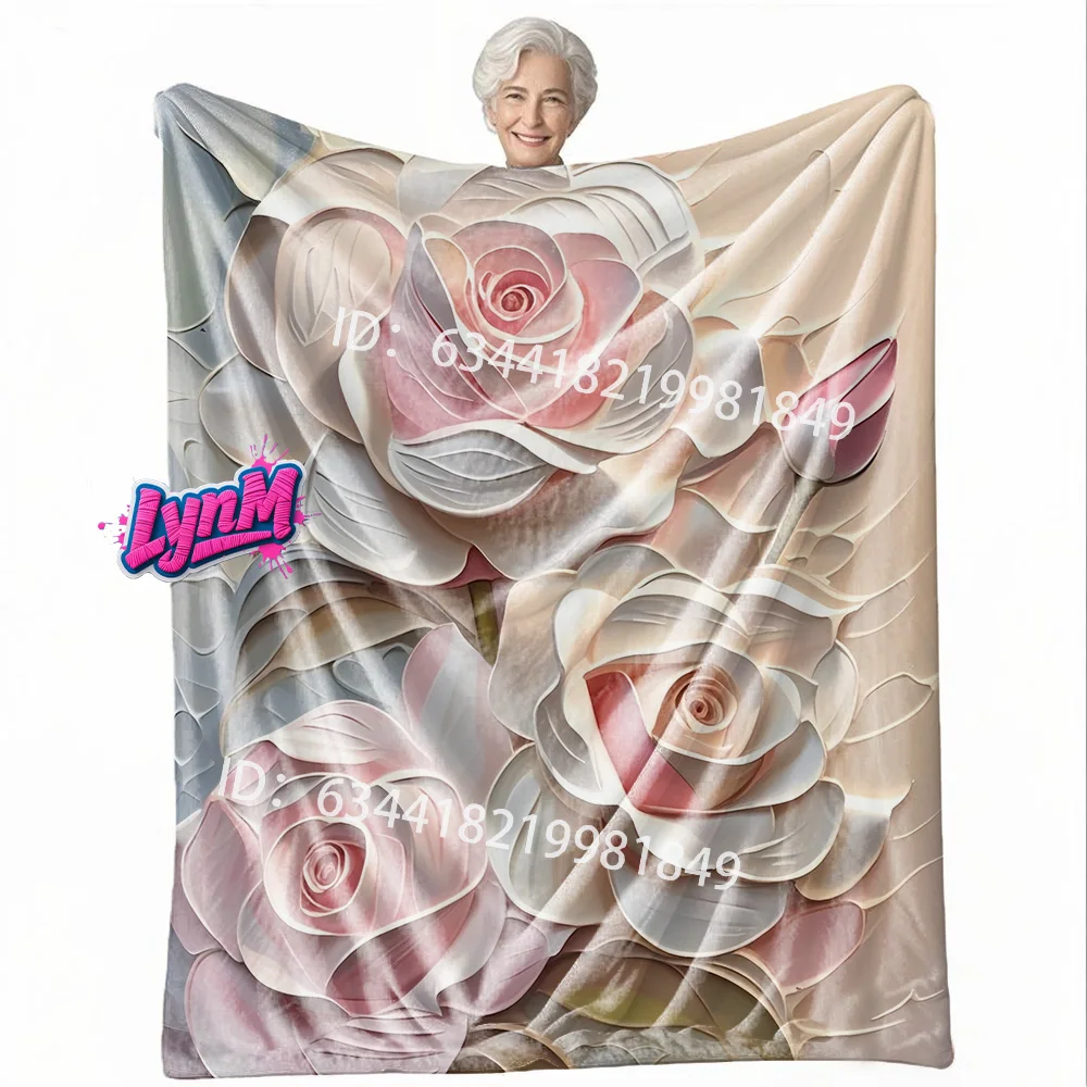 

Тяжелая фланель | Селекция праздничного подарка | Мягкий и нежный | Сохраняет тепло | Одеяло для декора комнаты, товары для кемпинга