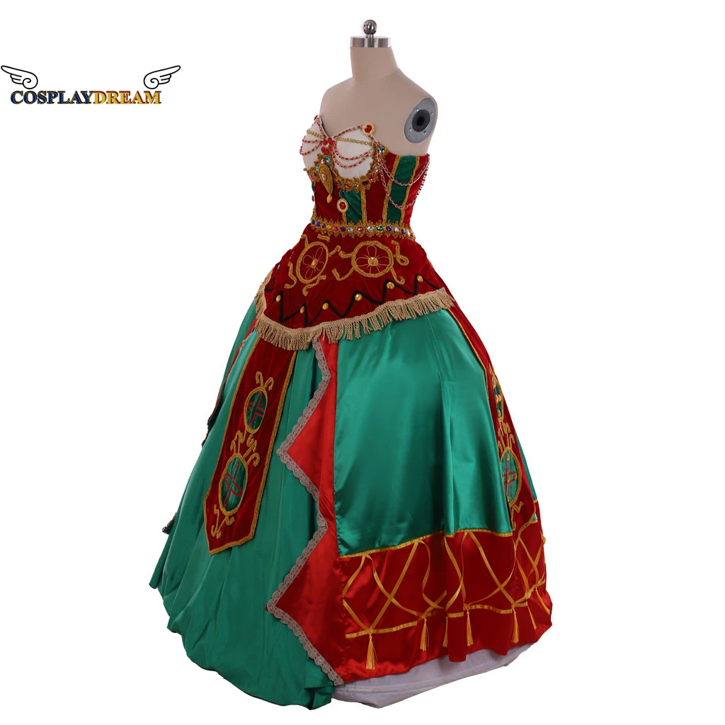 The Phantom of the Opera Christine Daae Dress Gown Cosplay Musical Christine Hannibal Ballet Costume Slave Girl Outfit Plus Size