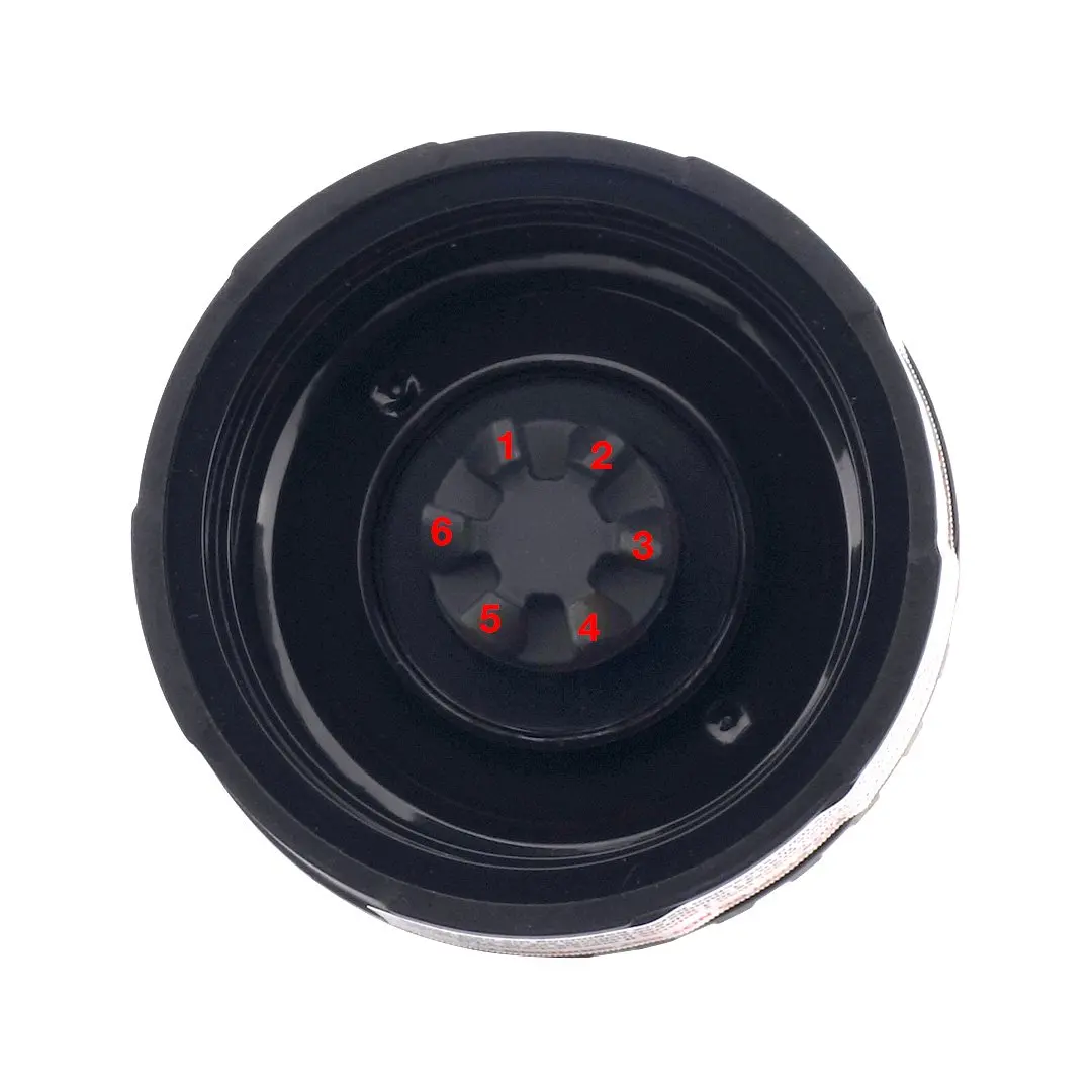 قطع غيار مجموعة شفرة النازع ، نوتري نينجا BL770 ، BL771 ، BL773CO ، 6 زعانف ، 322KKU770