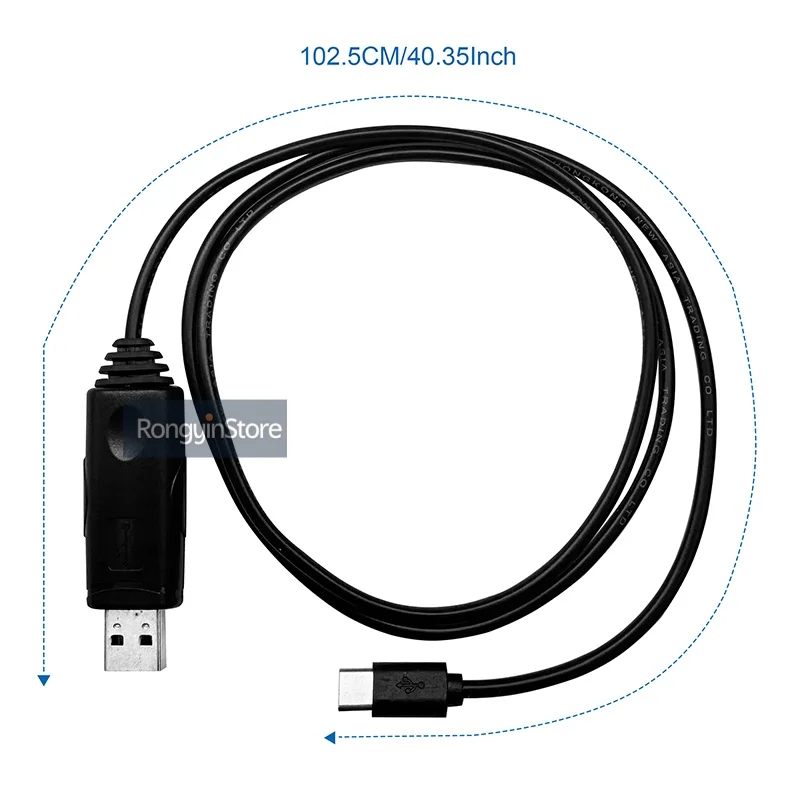 USB Programming Cable Type-C Support Windows System Iradio UV-98 PLUS UV-99 R-5000 R-6000 RT-880 CH340 Walkie Talkie Accessories