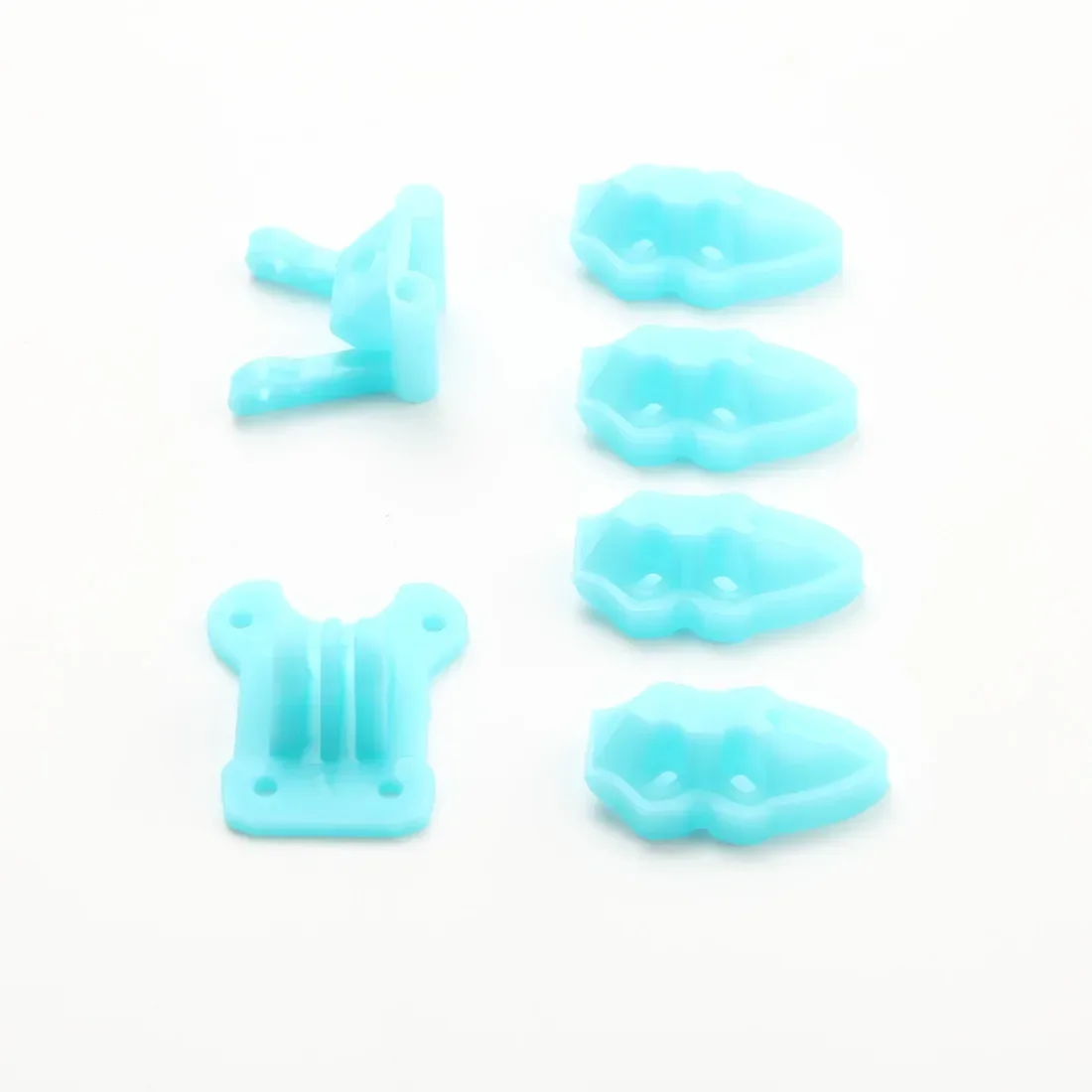 3D-geprinte TPU FPV-accessoires GoPro-houder + antennehouder + motorbasis Compatibel Mark4 HD 5-9 inch drone-frames
