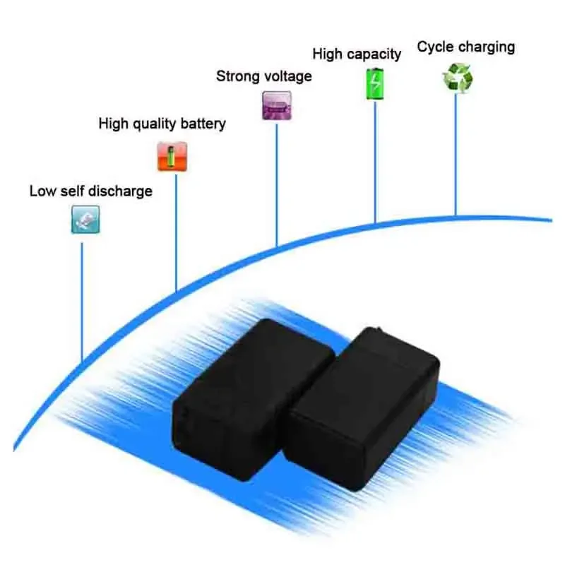For LED Lamp Headlights Flashlight High Capacity Rechargeable Batt 4V 1200mAh Lead Acid Batteries
