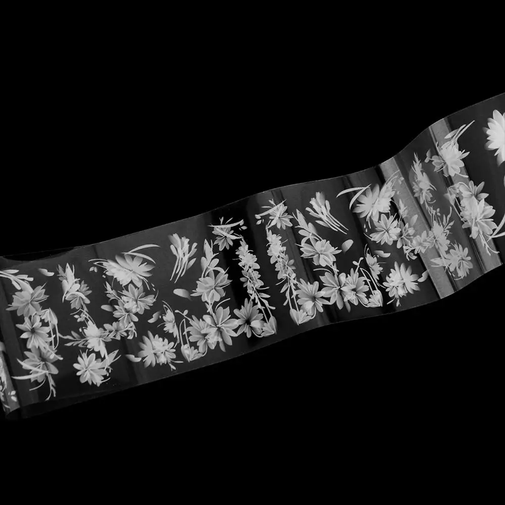 

Flower Shape Nail Art Transfer Paper White Butterfly Shape Pottery Stickers Large-capacity Convenient Nail Stickers Manicure