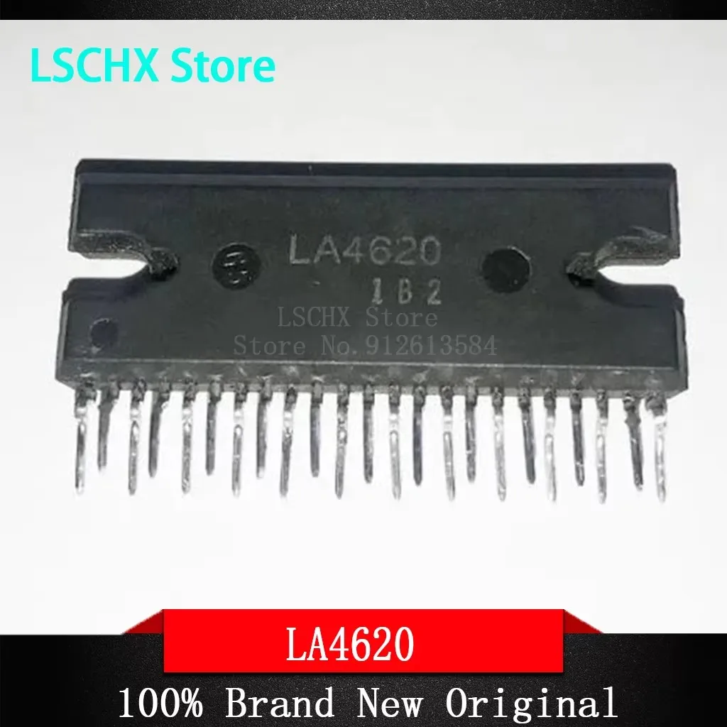 1PCS LA4620 Dual-Channel Audio Power Amplifier Chip IC ZIP-23 Integrated Circuit for Sound System