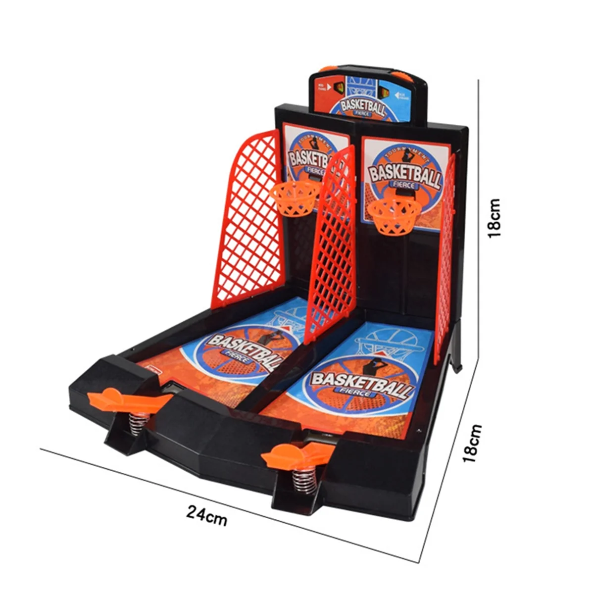 

# Аксессуары для электроники 70E, настольная баскетбольная площадка для 2 игроков, баскетбольная площадка с контролем пальцев, пластик