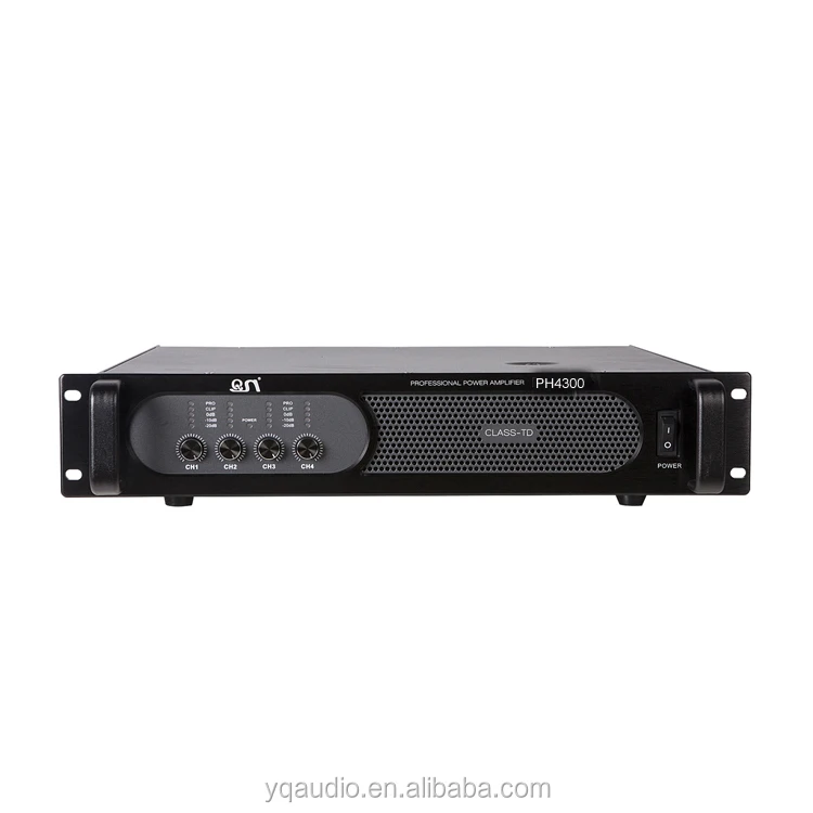 home theatre system 4 channel 300W audio power amplifier(PH4300)